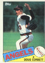1985 Topps Baseball Cards      682     Doug Corbett